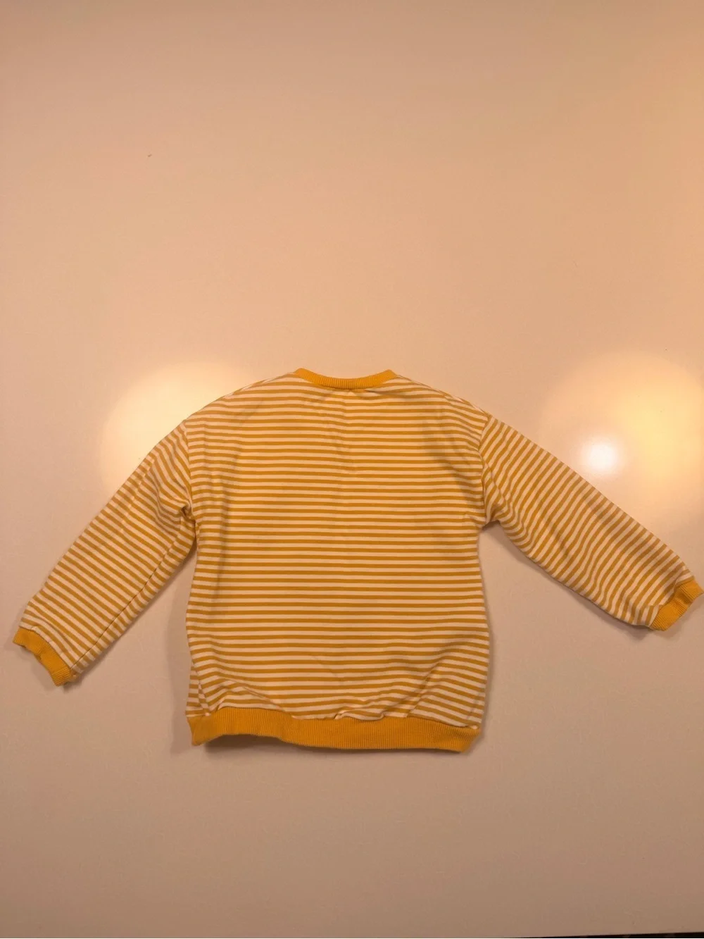 Mayoral Yellow Striped Puppy Graphic Kids Top newborn! Too cute! VGUC - Picture 4 of 4